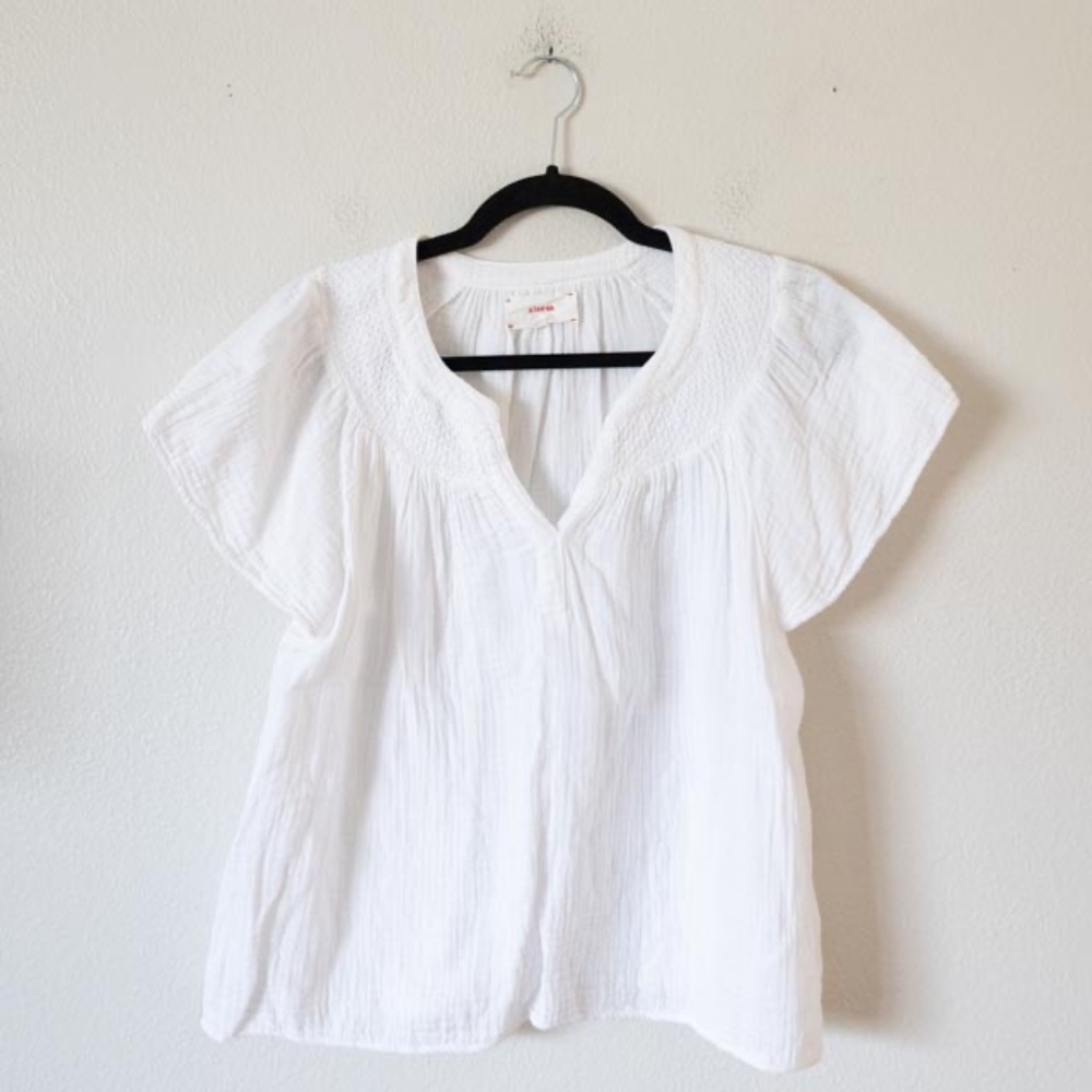 Xirena Tati Blouse Cotton Top - Picture 2 of 6